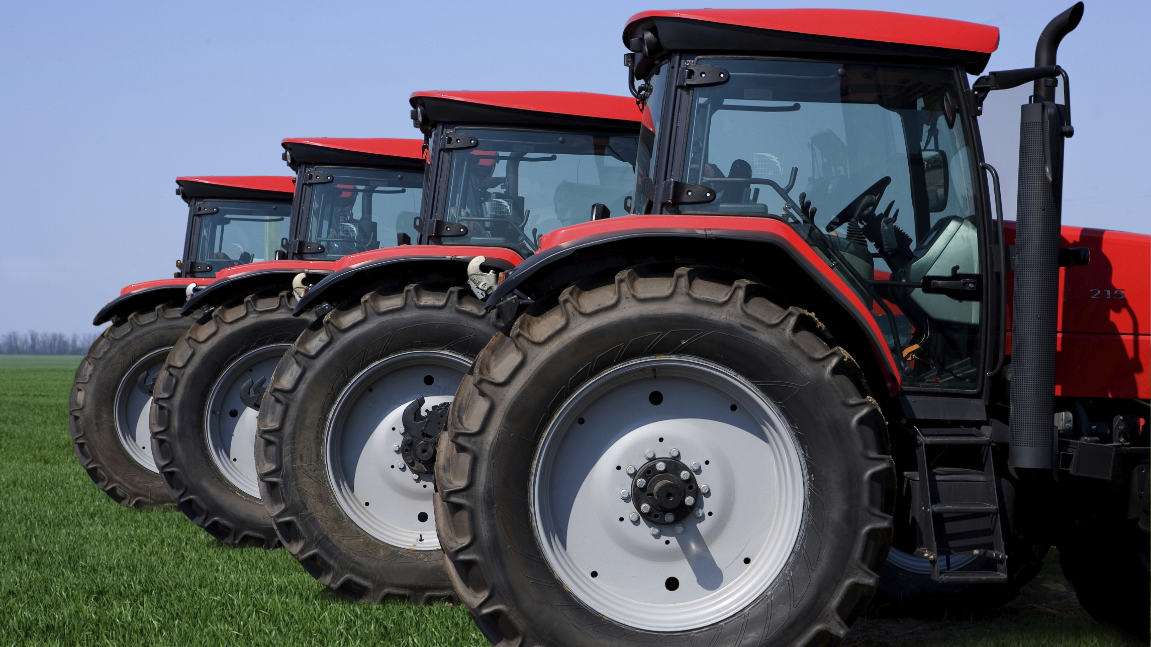 Modern tractor line up